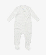 Marley Zip Pajama, Seafoam Hearts