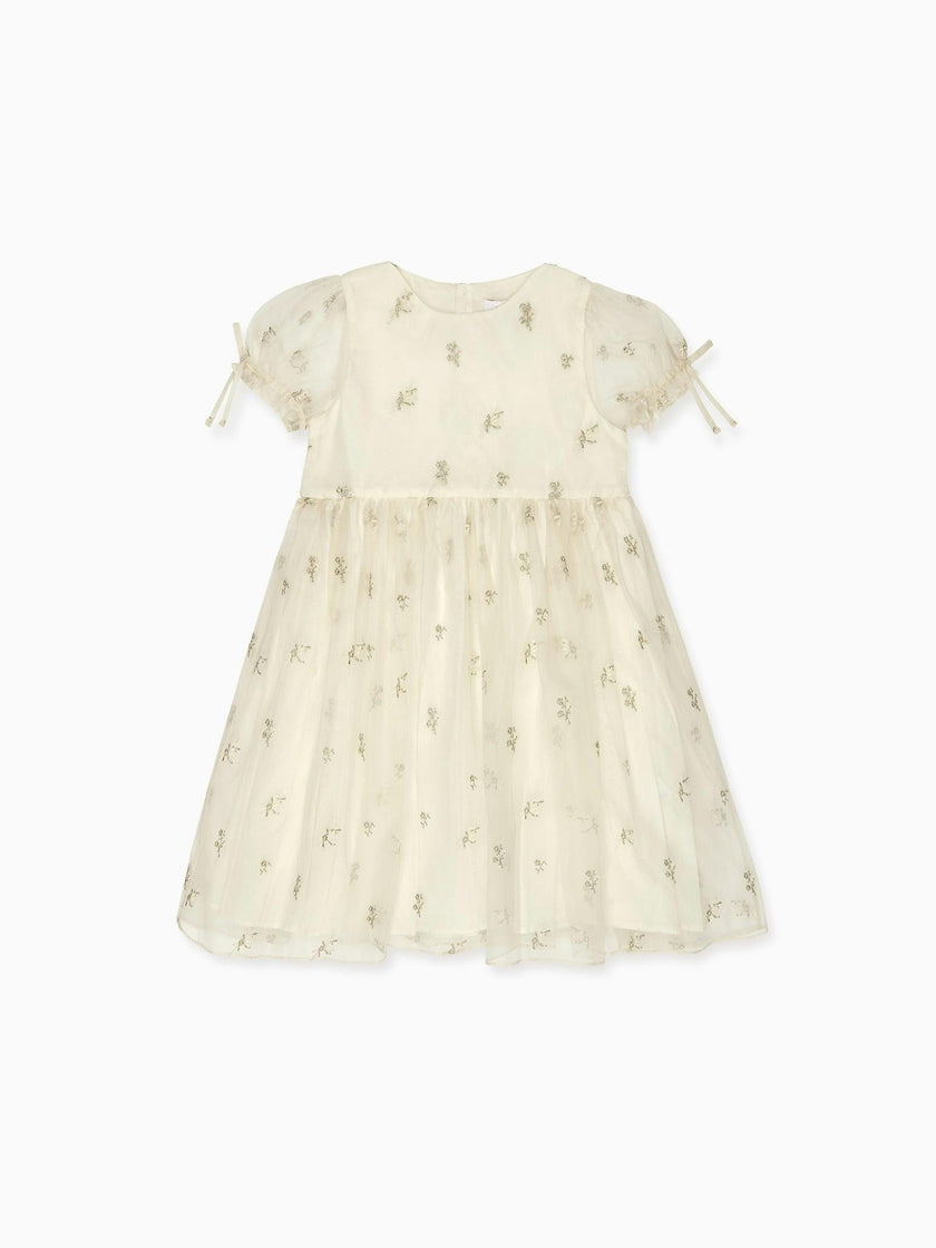 Ivory Gardenia Ceremony Girl Dress