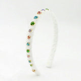 Multi Velvet Stones Headband