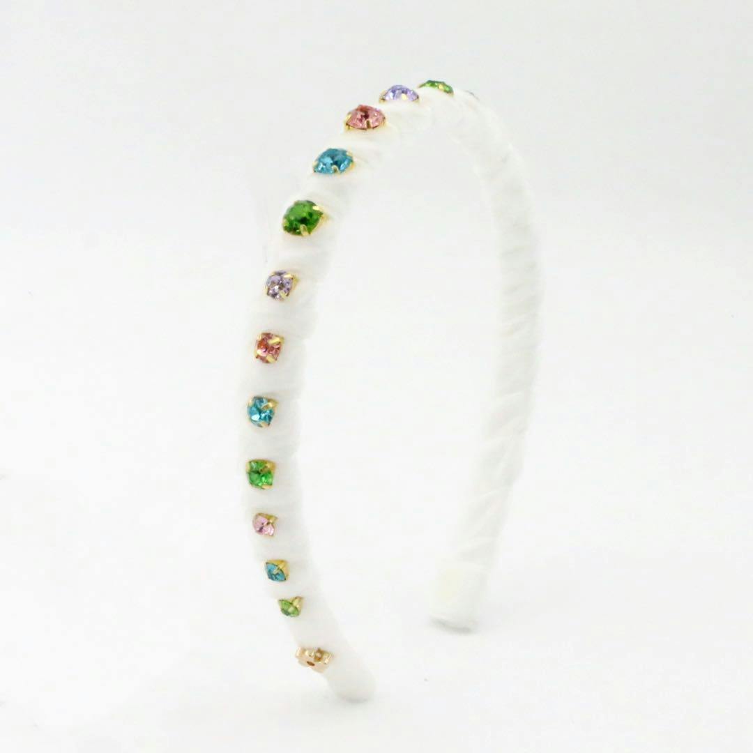 Multi Velvet Stones Headband