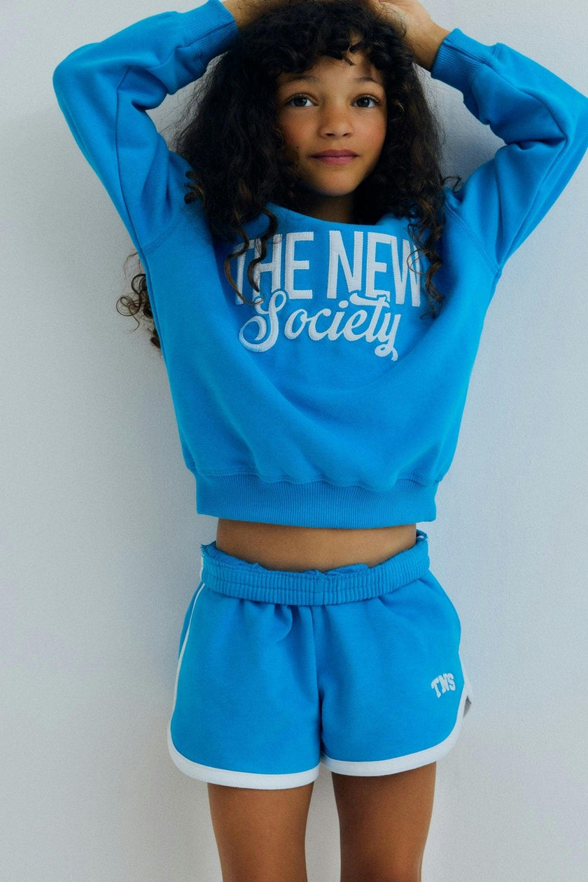 Clover Short Pool Blue