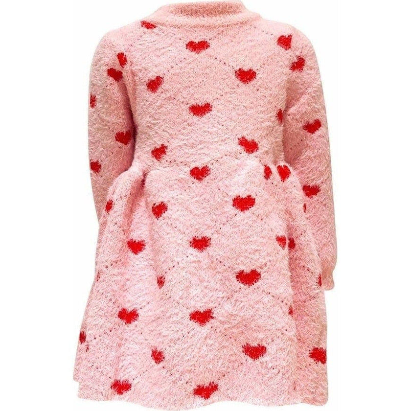 Sweetheart Sweater Dress