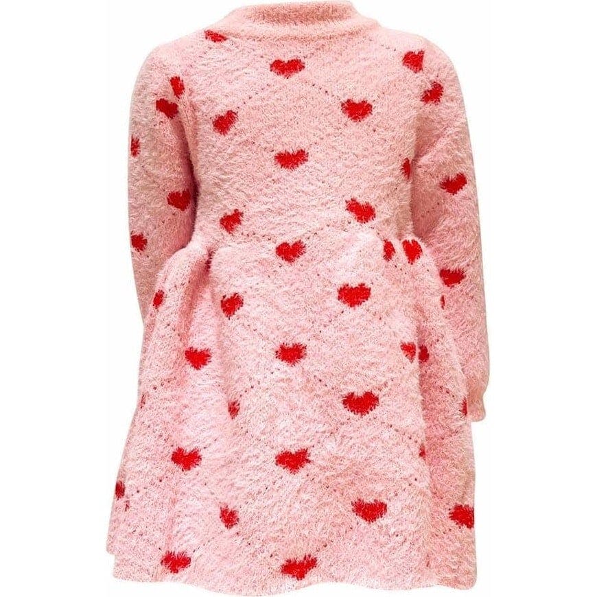 Sweetheart Sweater Dress