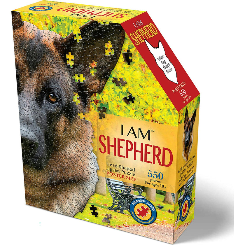 Madd Capp: I Am Shepard - 550 Piece Puzzle - Shaped Animal Jigsaw