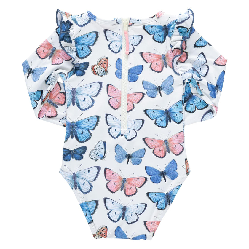 Baby Girls Rachel Suit - Vintage Butterflies