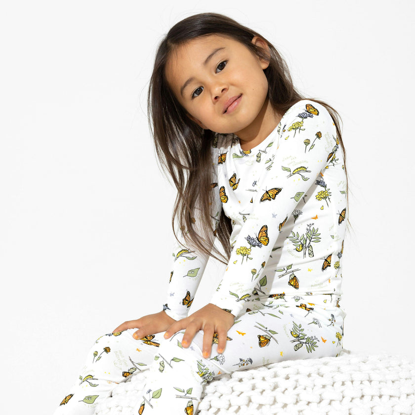 Monarch Bamboo Kids Pajamas