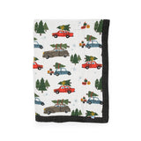 Cotton Muslin Baby Quilt - Holiday Haul