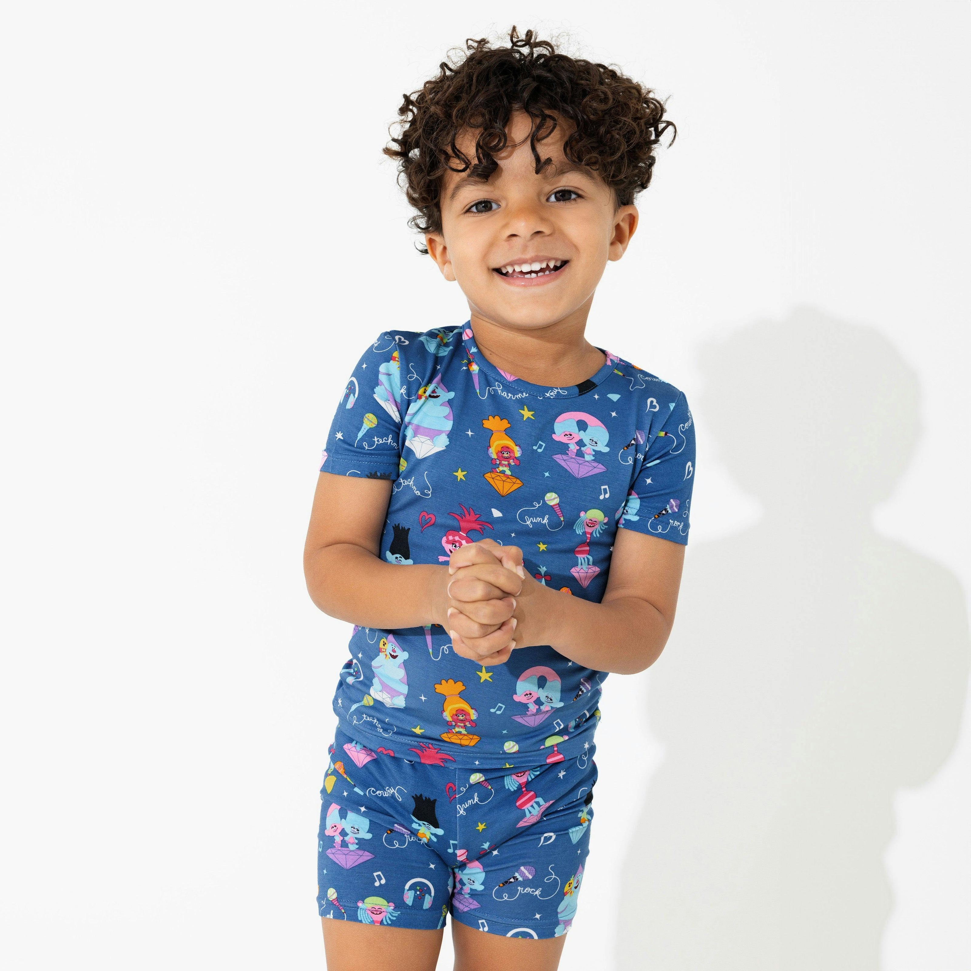Trolls Music Kids Bamboo Short Set
