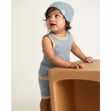 Baby Boys Hug Me Ribbed Contrast Trim Tank Top