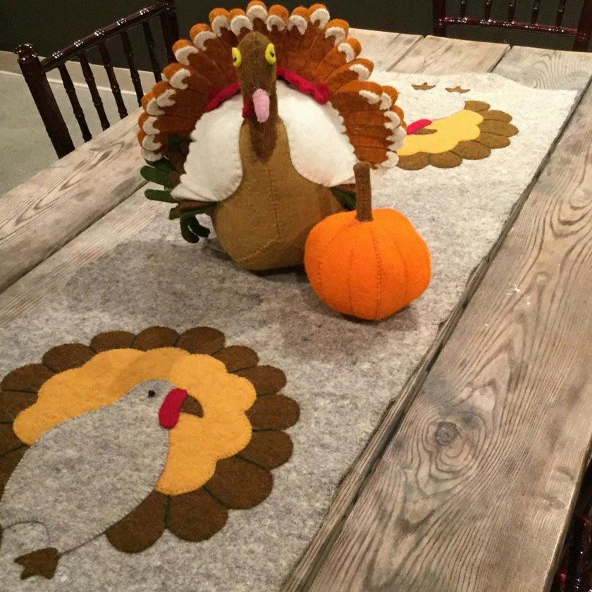 Handmade Decorative Turkey Hand Felted Wool Arcadia Home