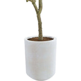 Artificial 7' Olive Tree with Artisan Mediterranean Planter