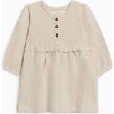 Nina Waffle Knit Ruffle Waist Dress