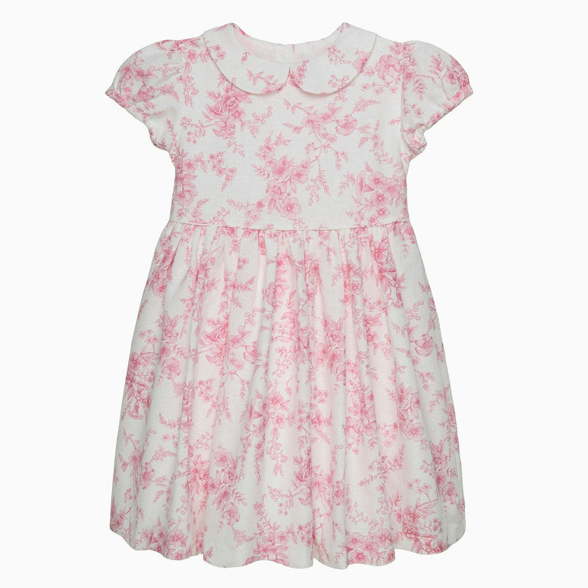 Kate Floral Linen Dress