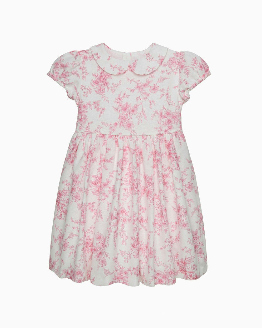 Kate Floral Linen Dress