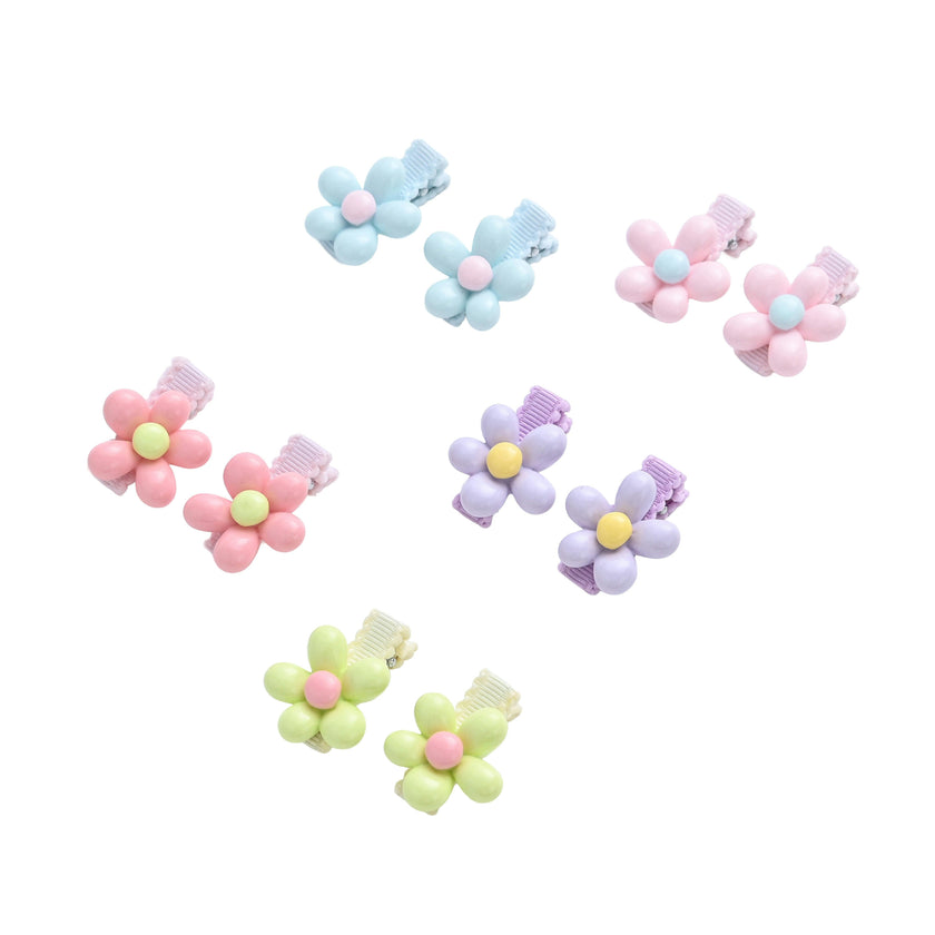 Flower Hair Clip Set