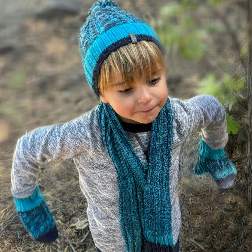 Kids Braided Gloves