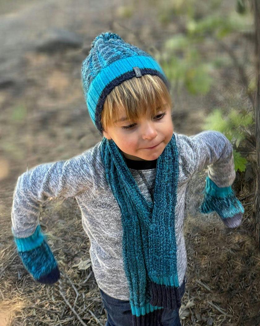 Kids Braided Gloves