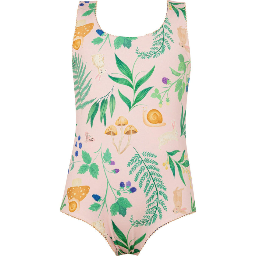 BOSQUE DE CONEJOS ROSADO - REVERSIBLE SUN&MOON ONE PIECE