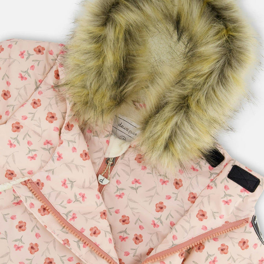 One-Piece Baby Snug Snowsuit Designed for Car Seat