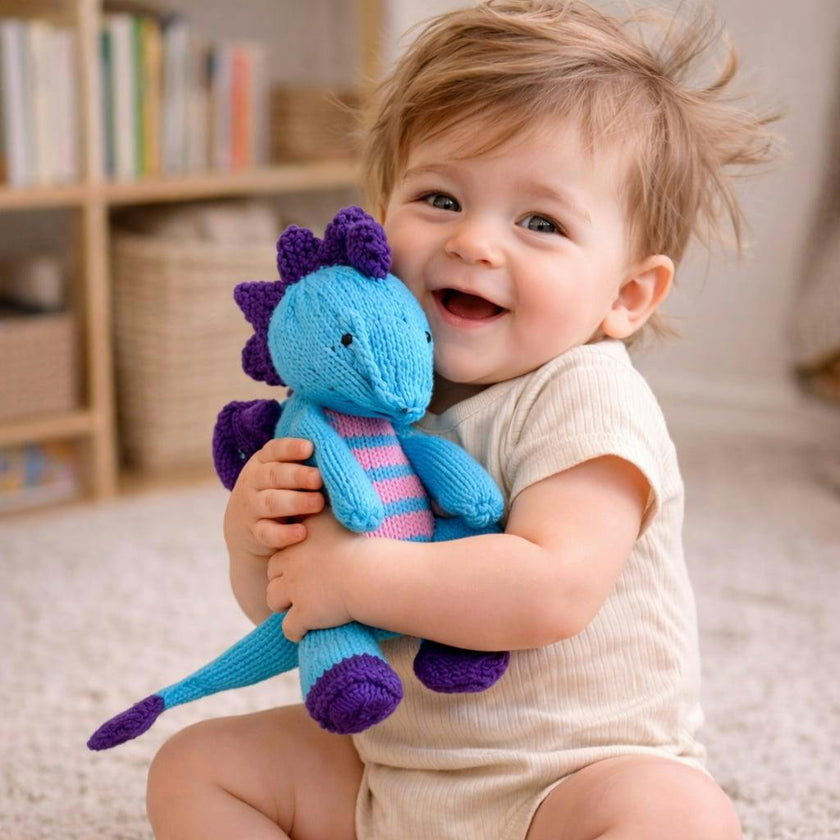 Knit Buddy  | Tina the Turquoise Dragon