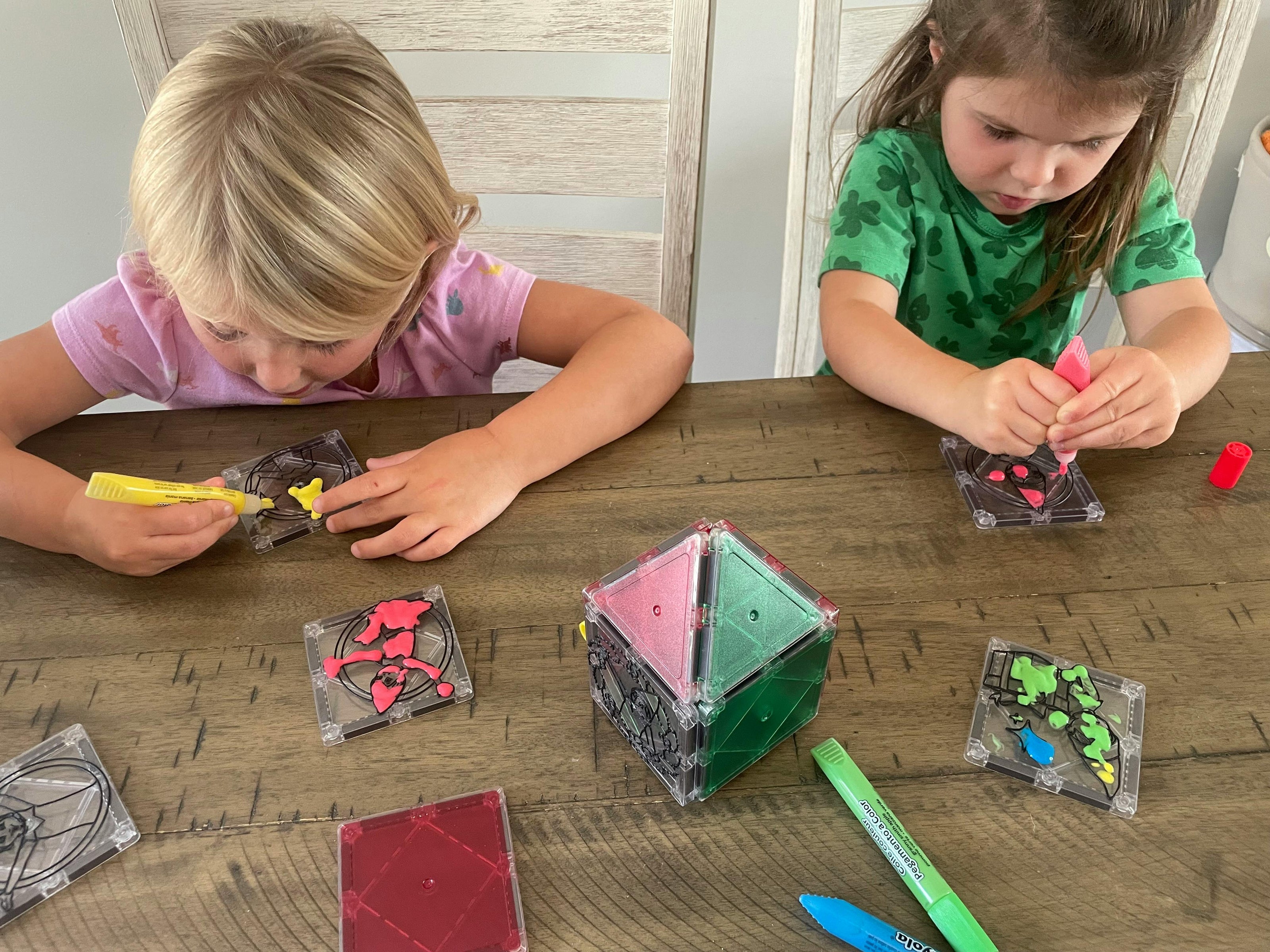 Elf on the Shelf PaintOn Magnetic Tiles Set