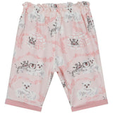 White & Pink T-Shirt + Trouser Set