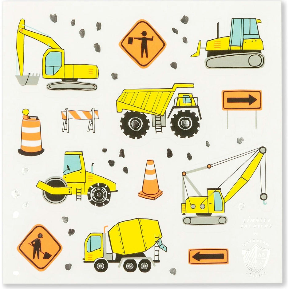 Under Construction Sticker Set