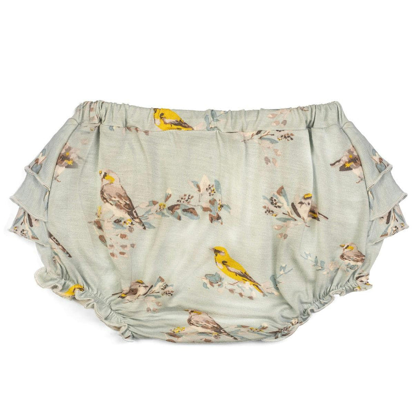Blue Bird Bamboo Ruffle Bloomer
