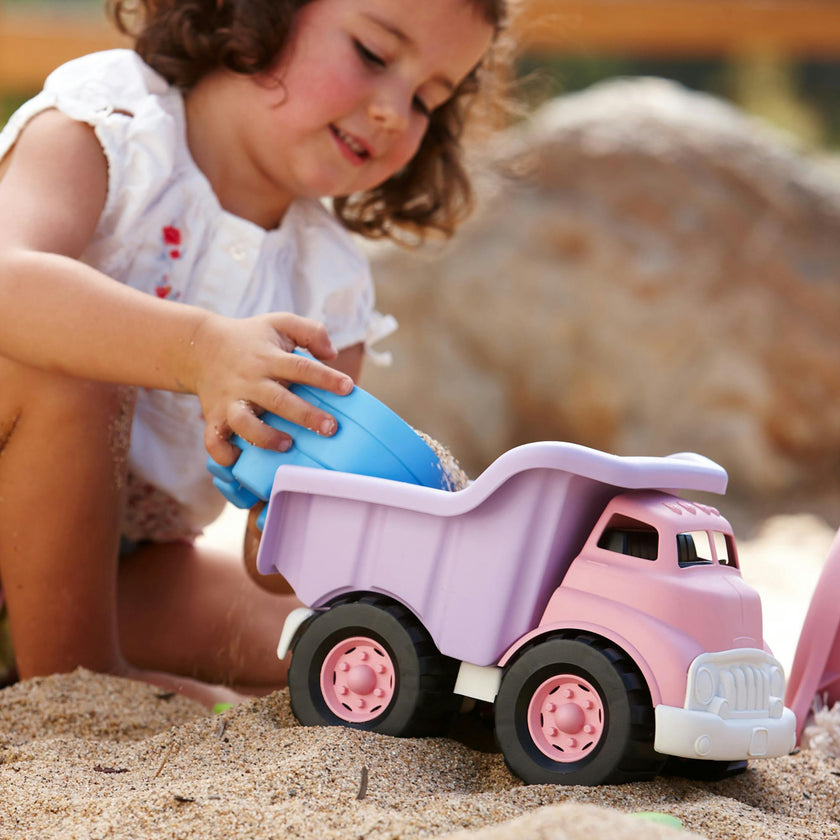 Dump Truck - Pink & Purple