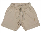 Kids Sweat Shorts - Stone Bolt