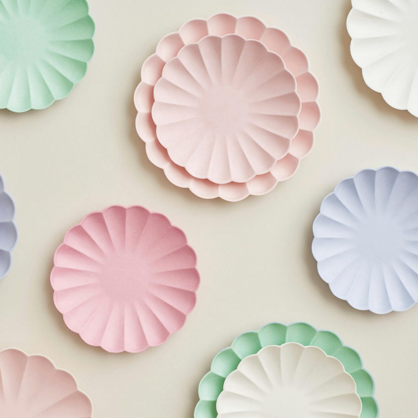Pale Blue Simply Eco Small Plates