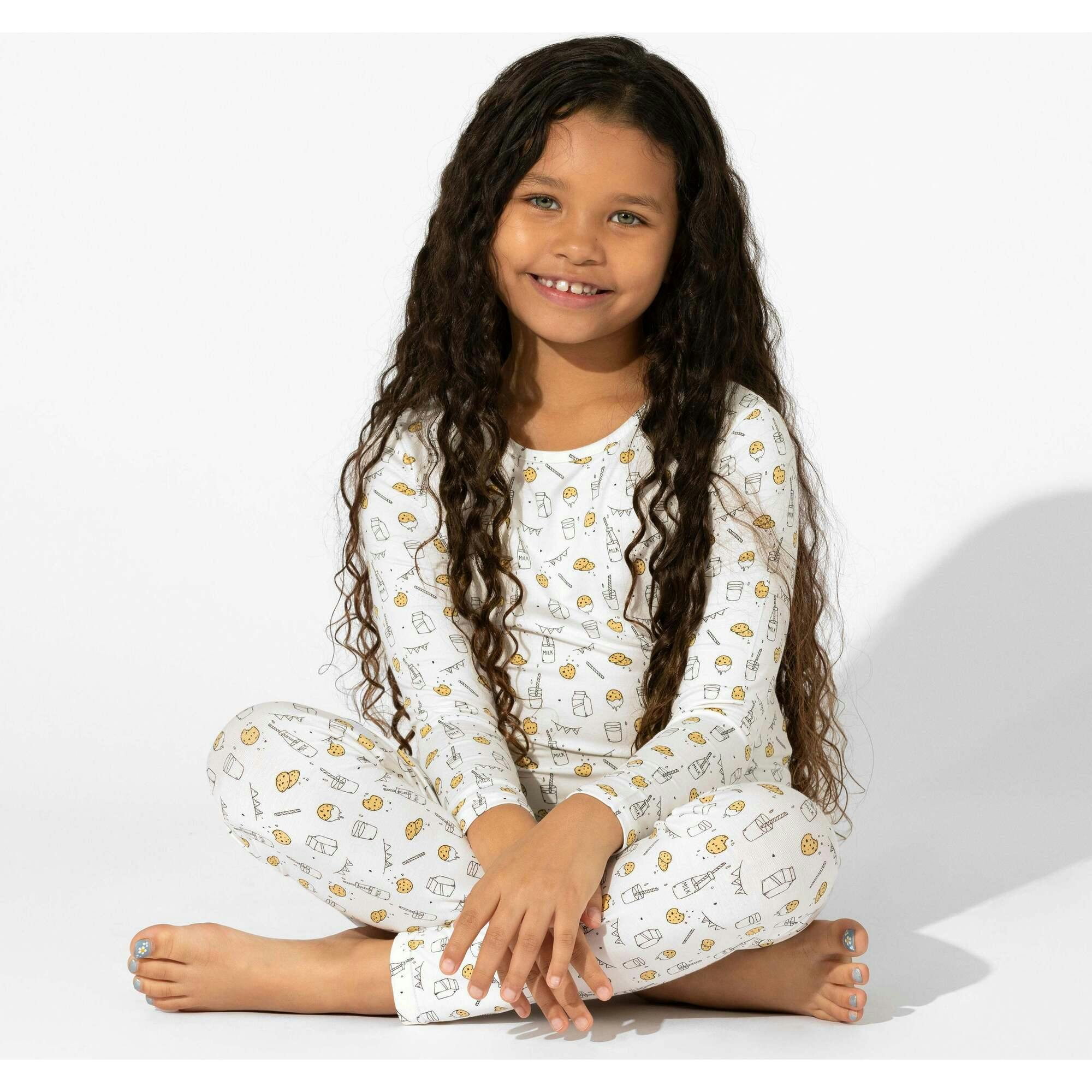 Milk & Cookies Original Bamboo Kids Pajamas