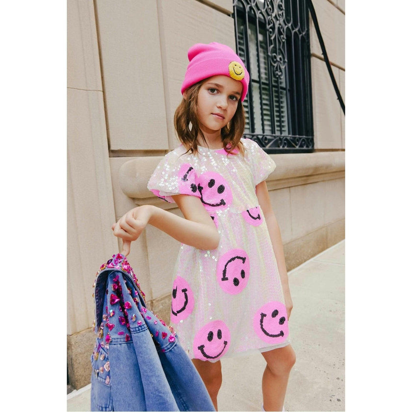 Pinkie Happy Emoji Dress