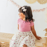 Coquette Rose Short Sleeve Tutu Dress
