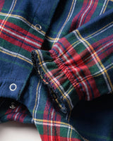 Baby's Brushed Twill Madeline Romper in Windsor Tartan