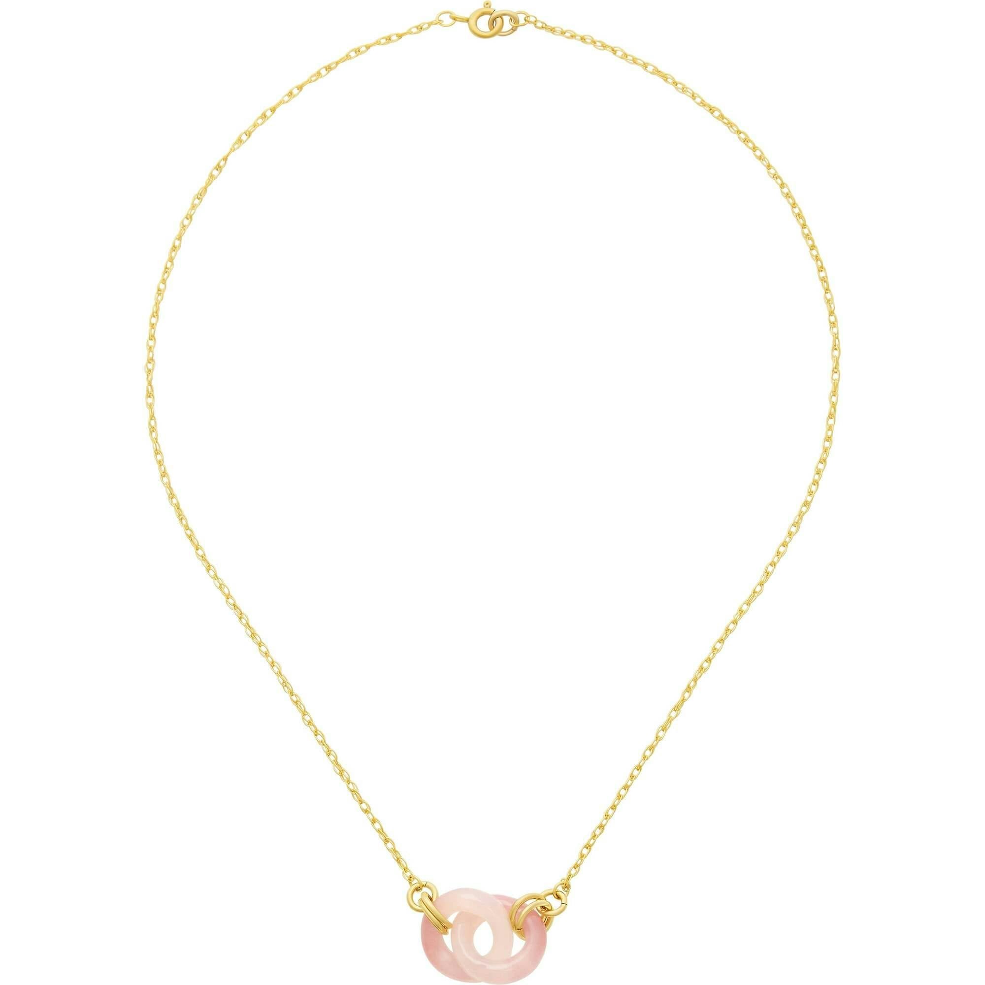 Rose Rings Necklace