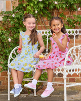 Adelina Summer Dress in Lemon