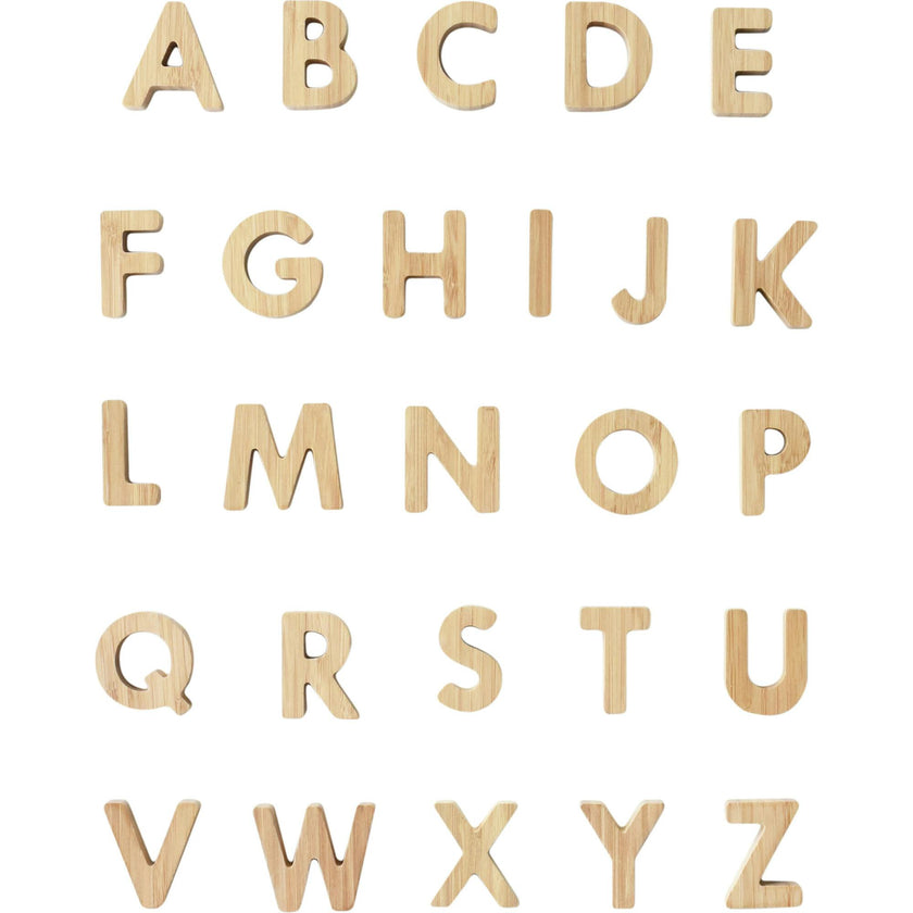 Bamboo Alphabet
