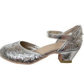 Jr Star Silver Sparkle Child Heels