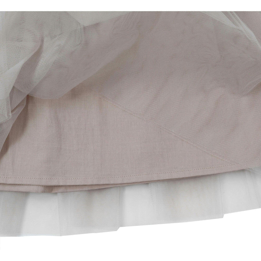 Fleurance Flutter Sleeve Buttoned Front Dress
