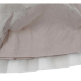 Fleurance Flutter Sleeve Buttoned Front Dress