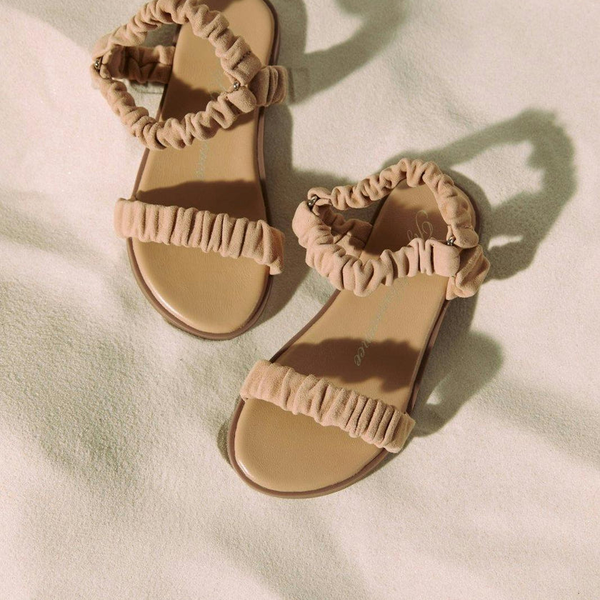 Kyle Suede Strap Leather Insole Sandals