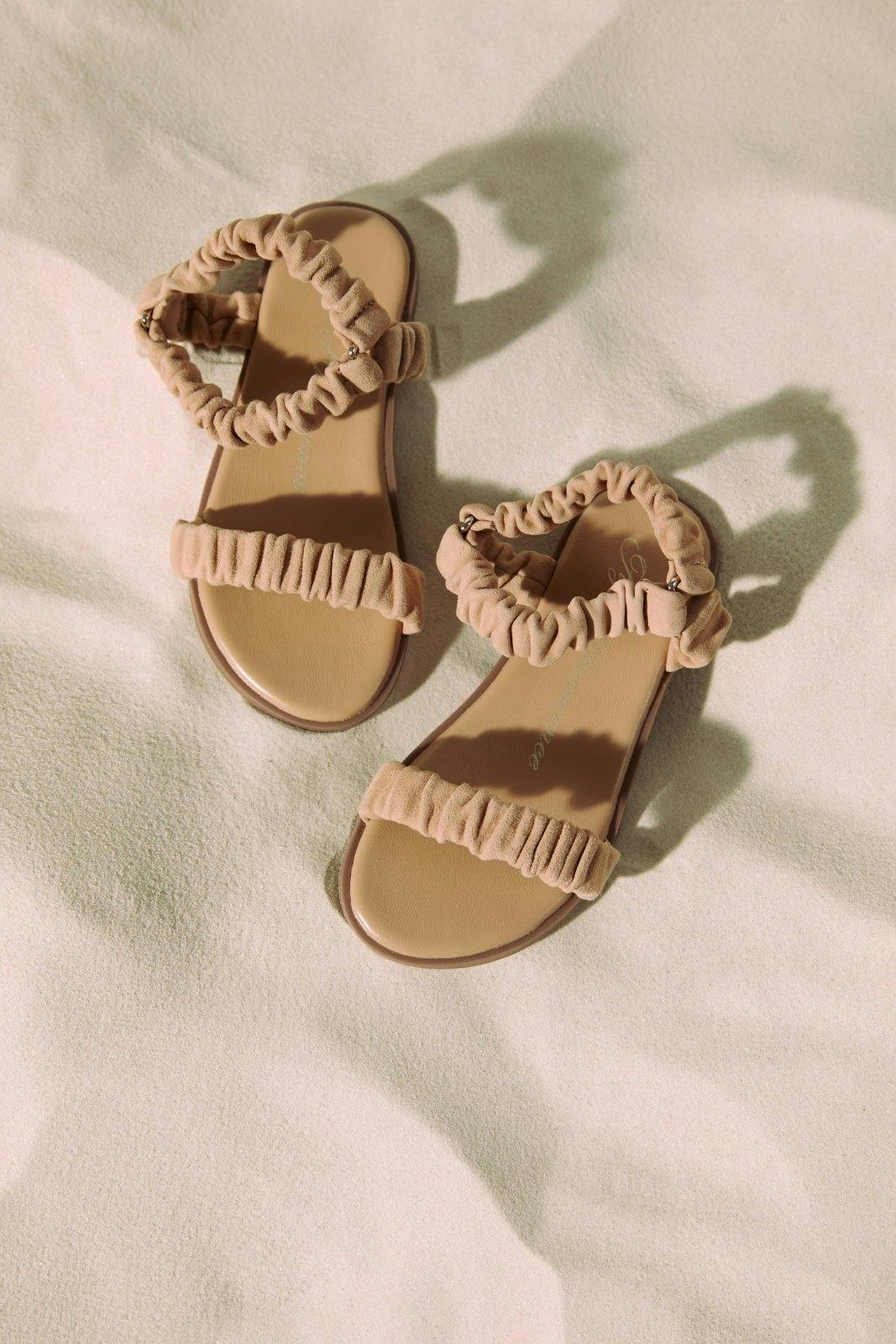 Kyle Suede Strap Leather Insole Sandals