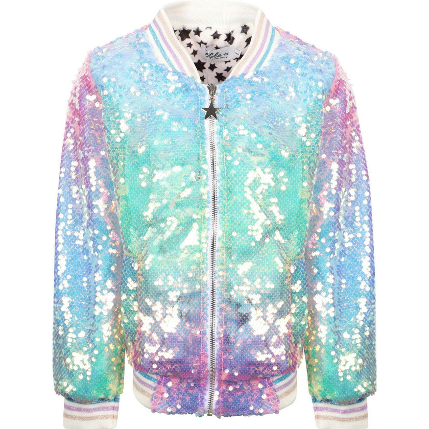 Women's Icy Ombre Sequin Jacket