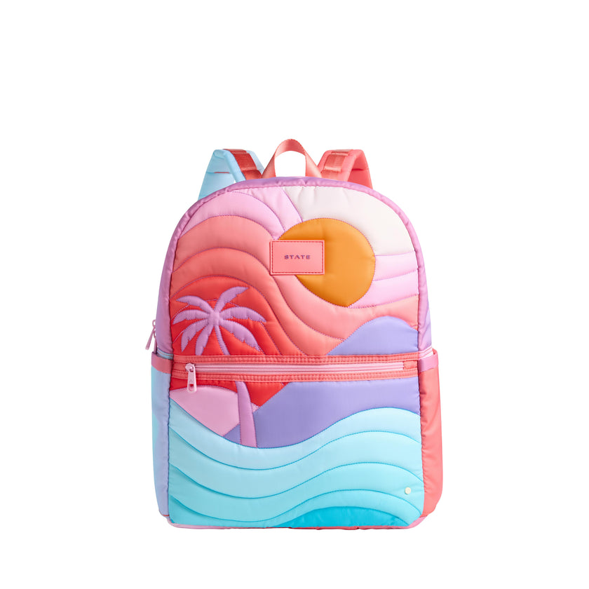 Kane Double Pocket Backpack, Sunset Puffer