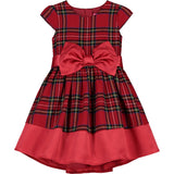 Florence Plaid Tartan Girls Party Dress