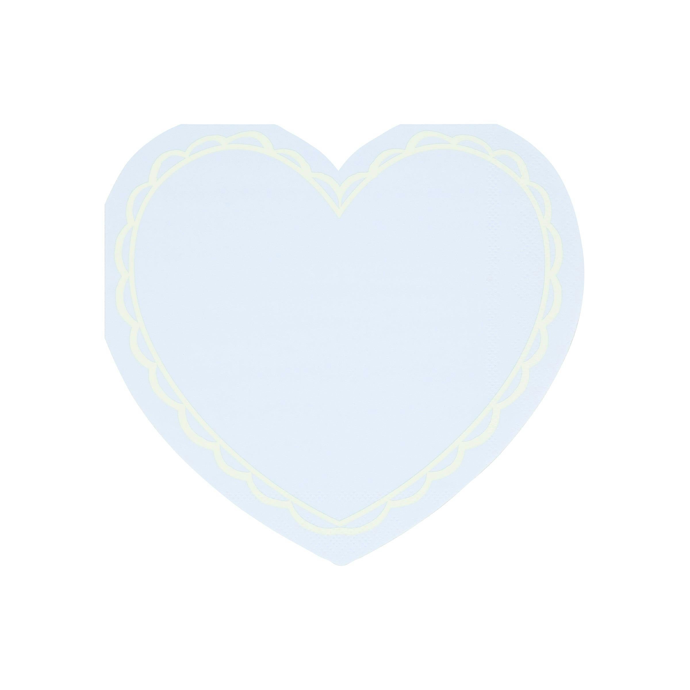 Pastel Heart Large Napkins