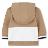 Baby Boys Beige Logo Tracksuit Set