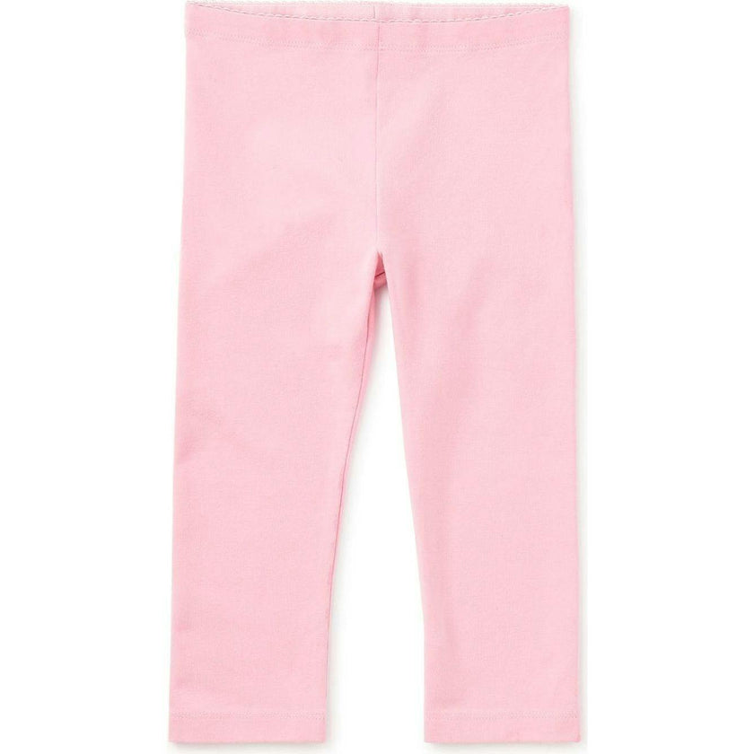 Solid Capri Leggings, Pink
