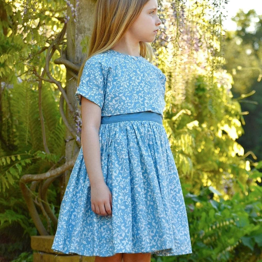 Bloomsbury Dress & Bolero Set - Periwinkle Blue